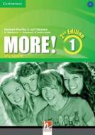 More! 1 Workbook with Cyber Homework and Online Resources - cena, porovnanie