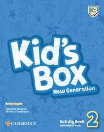 Kid's Box New Generation 2 Activity Book with Digital Pack British English