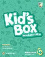 Kid's Box New Generation 4 Activity Book with Digital Pack British English - cena, porovnanie