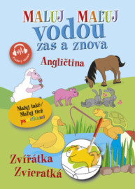 Maluj vodou zas a znova Angličtina Zvířátka