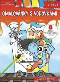 Omalovánky s vodovkami - Cirkus