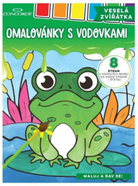 Omalovánky s vodovkami - Veselá zvířátka