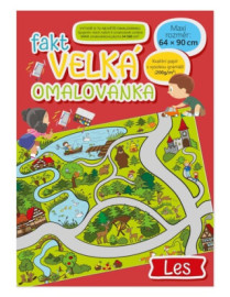 Fakt velká omalovánka Les