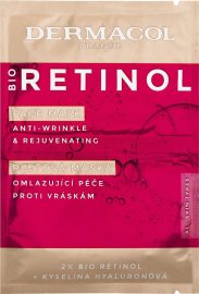 Dermacol Pleťová maska proti vráskam Bio Retinol 2x8ml