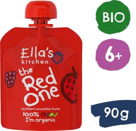 Ellas Kitchen BIO Red One ovocné pyré s jahodami 90g