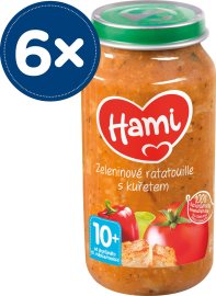 Nutricia Hami Zeleninový tanier s kuraťom 6x250g