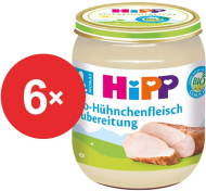 Hipp BIO Kuracie mäso 6x125g - cena, porovnanie