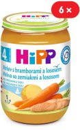 Hipp Karotka so zemiakmi a lososom 6x190g - cena, porovnanie