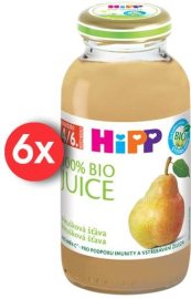 Hipp BIO Hrušková šťava 6x200ml