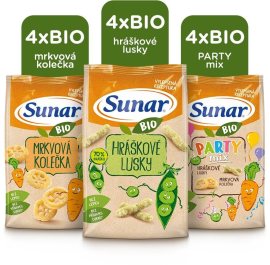 Hero Sunar BIO detské chrumky mix 12x45g