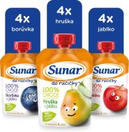 Hero Sunar Do ručičky ovocná kapsička mix 12x100g - cena, porovnanie