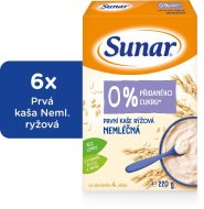 Hero Sunar Prvá kaša ryžová 6x220g - cena, porovnanie