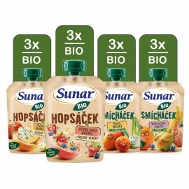 Hero Sunar BIO kapsička mix príchutí Smícháček Hopsáček 12x100g