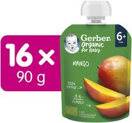 Gerber Organic kapsička mango 16x90g - cena, porovnanie