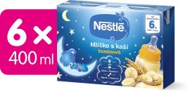 Nestlé Mlieko s kašou banánové 6x(2x200ml)