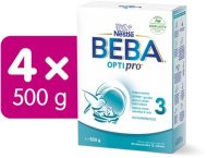 Nestlé Beba Optipro 3 4x500g - cena, porovnanie