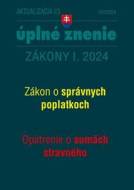 Aktualizácia I/3 2024 - daňové a účtovné zákony - cena, porovnanie