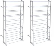 vidaXL 2xStojan na obuv\skrinka na topánky 10-policová 60718 - cena, porovnanie