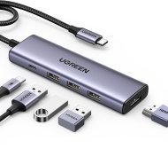 Ugreen 5-in-1 USB-C to HDMI/3xUSB 3.0/PD100W - cena, porovnanie