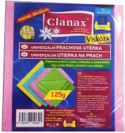 Clanax Viskózna utierka 125g 35x38 cm, 4ks - cena, porovnanie