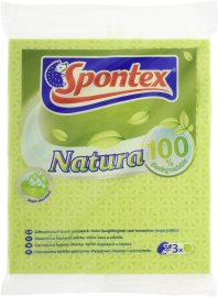 Spontex Natura, hubová utierka, 3ks