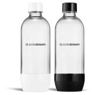 Sodastream Fľaša Jet black/white 2x1l - cena, porovnanie