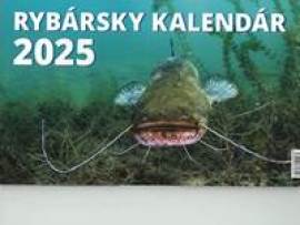 Rybársky kalendár 2025 - stolový dvojtýždenný kalendár