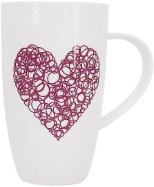 By Inspire Hrnček Heart B 600 ml