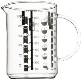 WMF Sklenená odmerka 1l Gourmet 605972000