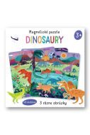 Dinosaury - Magnetické puzzle - cena, porovnanie