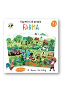 Farma - Magnetické puzzle - cena, porovnanie