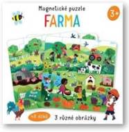 Magnetické puzzle Farma - cena, porovnanie