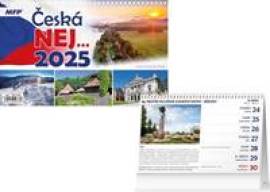 Česká nej...2025 - stolní kalendář