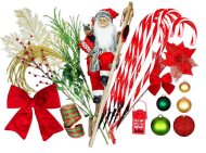 Laalu Súprava ozdôb SANTA CLAUS na stromčeky 120 - 210cm - cena, porovnanie