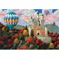 Wooden City Drevené puzzle, Neuschwanstein Castle M 200 dielikov - cena, porovnanie