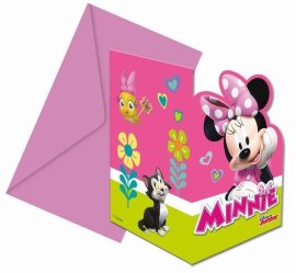 Godan Pozvánky myška Minnie “Minnie Happy Helpers“ 6ks