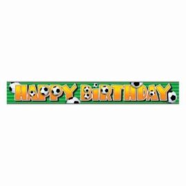 Unique Banner - girlanda narodeniny - happy birthday - futbal - 365cm