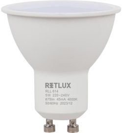 Retlux RLL 614 GU10 bulb 5 W CW D