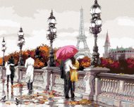 Zuty Maľovanie podľa čísel - Most v Paríži (Richard Macneil), 80 x 100 cm, napnuté plátno na rám - cena, porovnanie