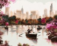 Zuty Maľovanie podľa čísel - Pár na loďke v New Yorku (Richard Macneil), 80 x 100 cm, napnuté plátno na rám - cena, porovnanie