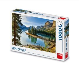 Dino Puzzle Jazero Maligne 1000