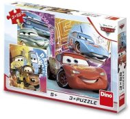 Dino Puzzle Cars: kamaráti 3 x 55 ks - cena, porovnanie