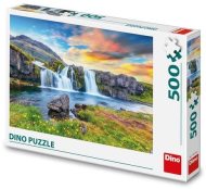 Dino Puzzle Islandský vodopád 500 - cena, porovnanie