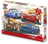 Dino Puzzle Cars na ceste 4 x 54ks - cena, porovnanie