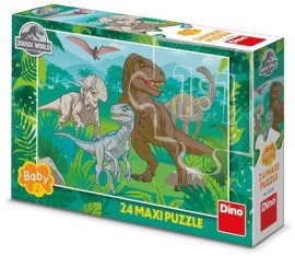 Dino Puzzle Jurský svet maxi 24