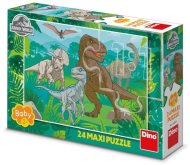 Dino Puzzle Jurský svet maxi 24 - cena, porovnanie