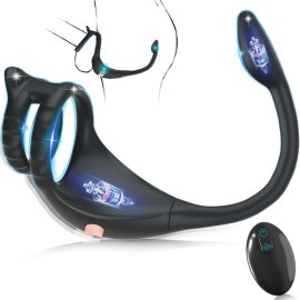 Superlove Dual Vibrating Cock Ring Anal Lock & Prostate Massager