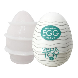 Superlove Egg Masturbator Wavy