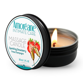 Amoréane Massage Candle Sparkling Strawberry 30ml