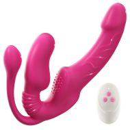 Superlove Triple Delight Strapless Triple Motor Vibrating Strap-On - cena, porovnanie